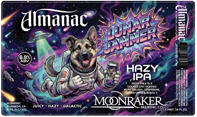2026 Almanac Moonraker Lunar Jammer 16-oz Cans