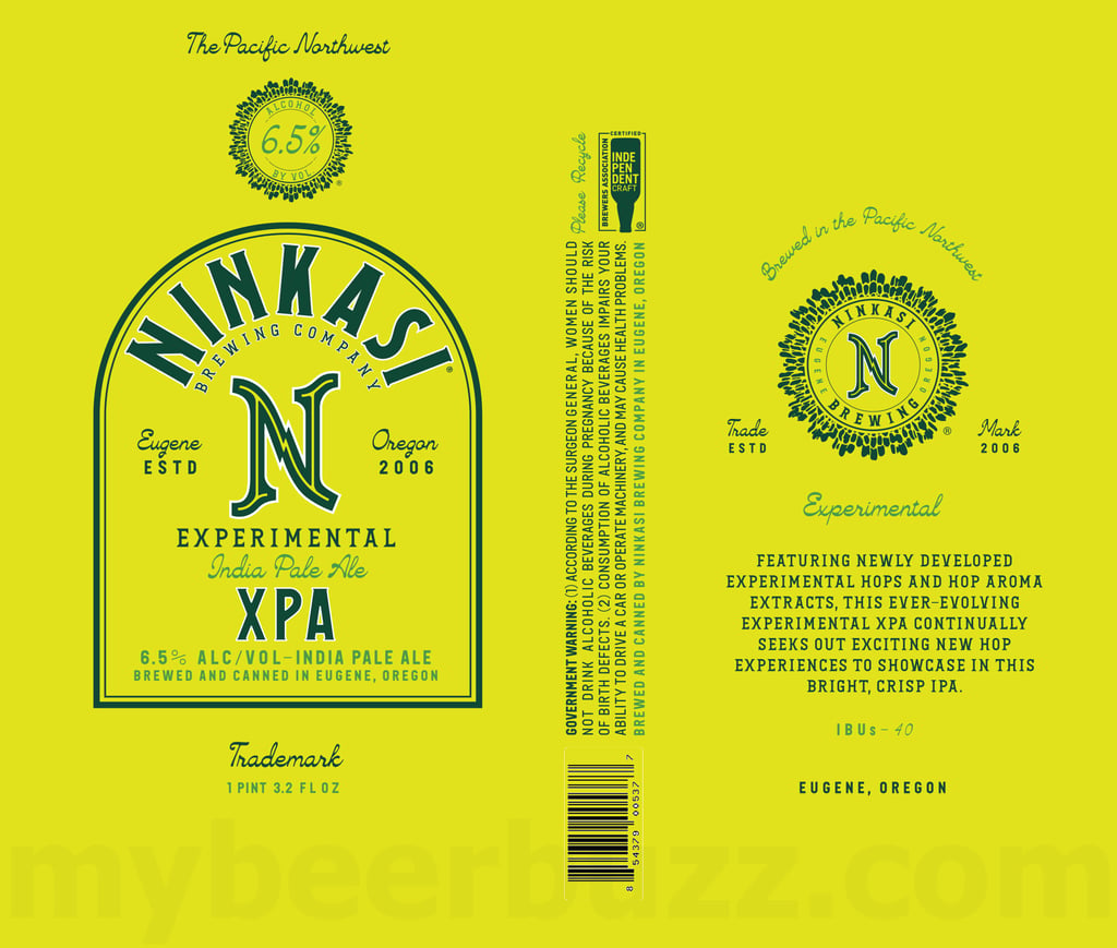 2025 Ninkasi XPA 19.2oz Cans.