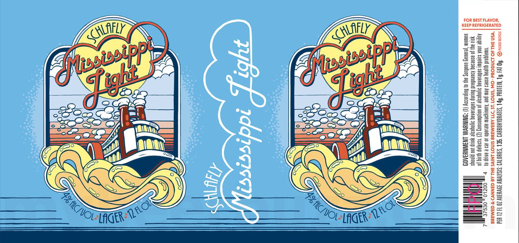 2026 Schlafly Mississippi Light 12-oz Cans