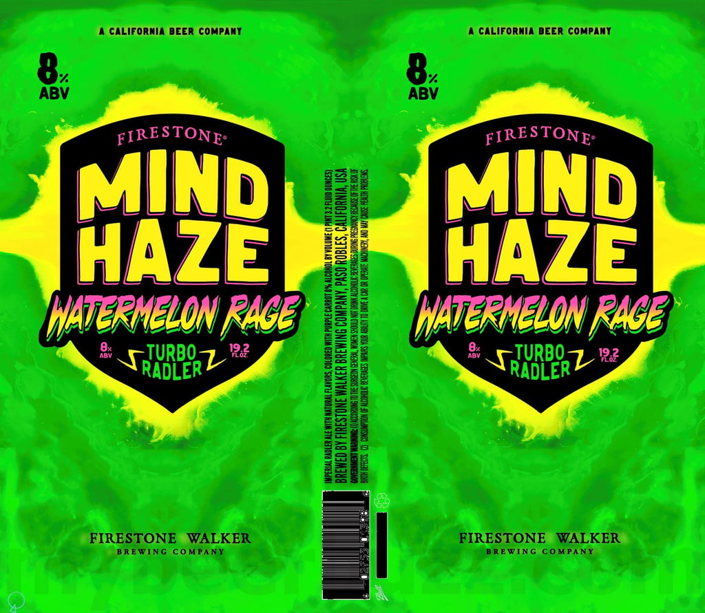 2025 Firestone Walker Mind Haze Watermelon Rage 19.2oz Cans