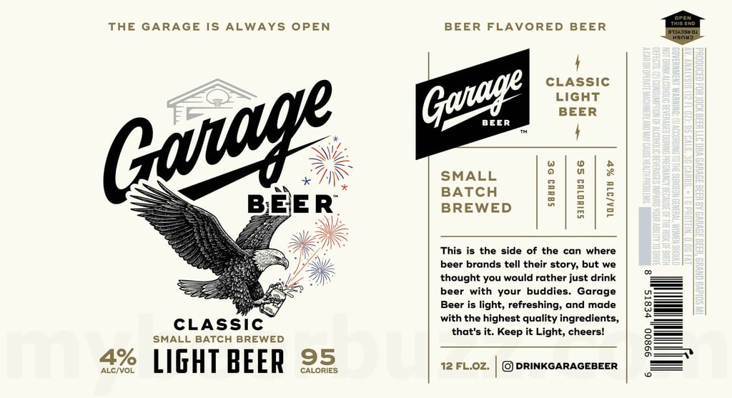 2026 Garage Beer Light 12-oz Cans