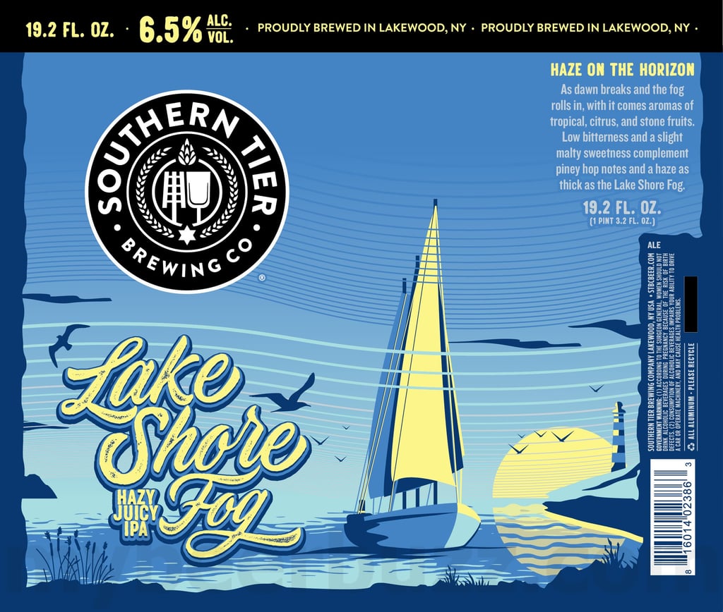 2025 Southern Tier Brewing Lake Shore Fog 19.2oz Cans