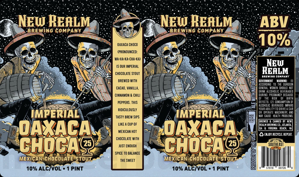 2025 New Realm Imperial Oaxaca Choca 16oz Cans