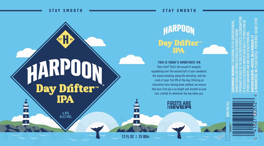 2025 Harpoon Day Drifter IPA 12-oz Cans