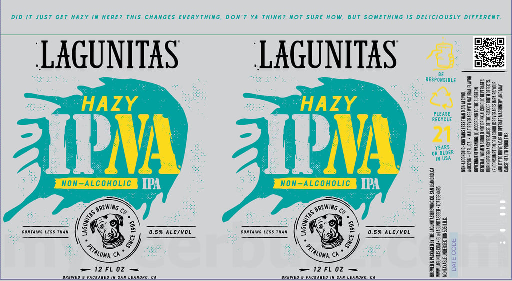 2026 Lagunitas Hazy IPNA 12-oz Cans