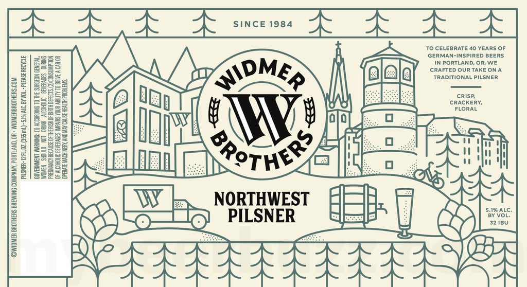 2026 Widmer Brothers Northwest Pilsner 12-oz Cans