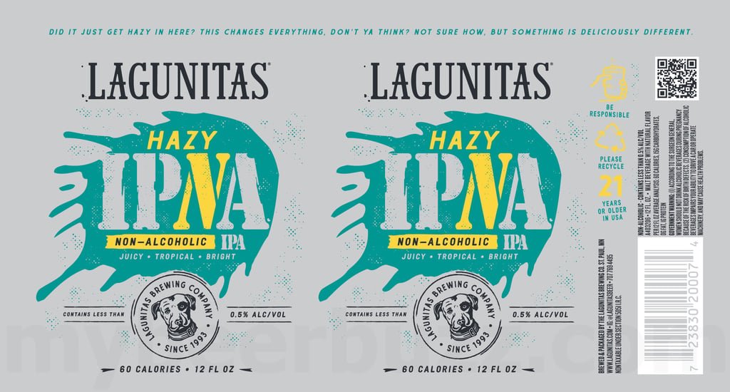 2026 Lagunitas Hazy IPNA 12-oz Cans