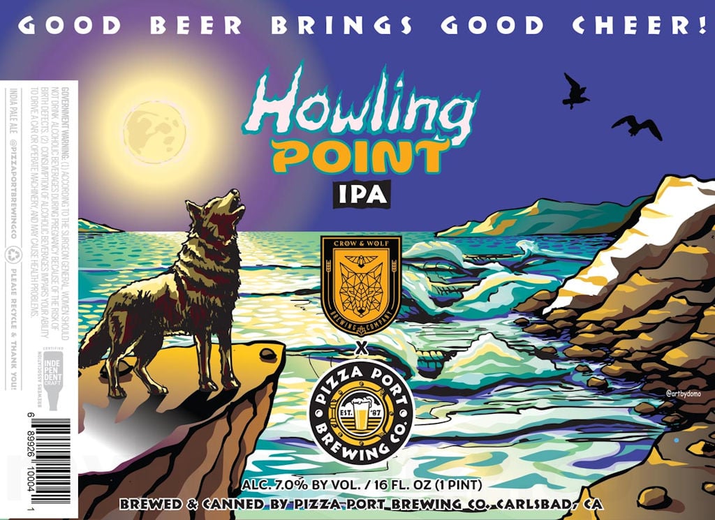 2026 Pizza Port Howling POint IPA 16-oz Cans