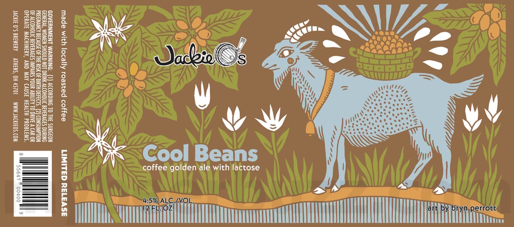 2025 Jackie O's Cool Beans 12oz Cans