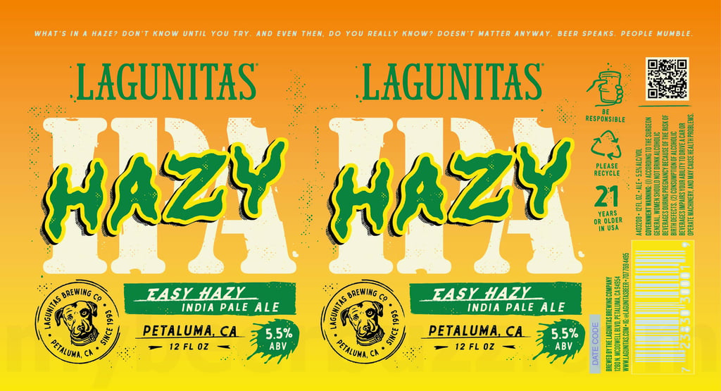 2025 Lagunitas Hazy IPA 12-oz Cans