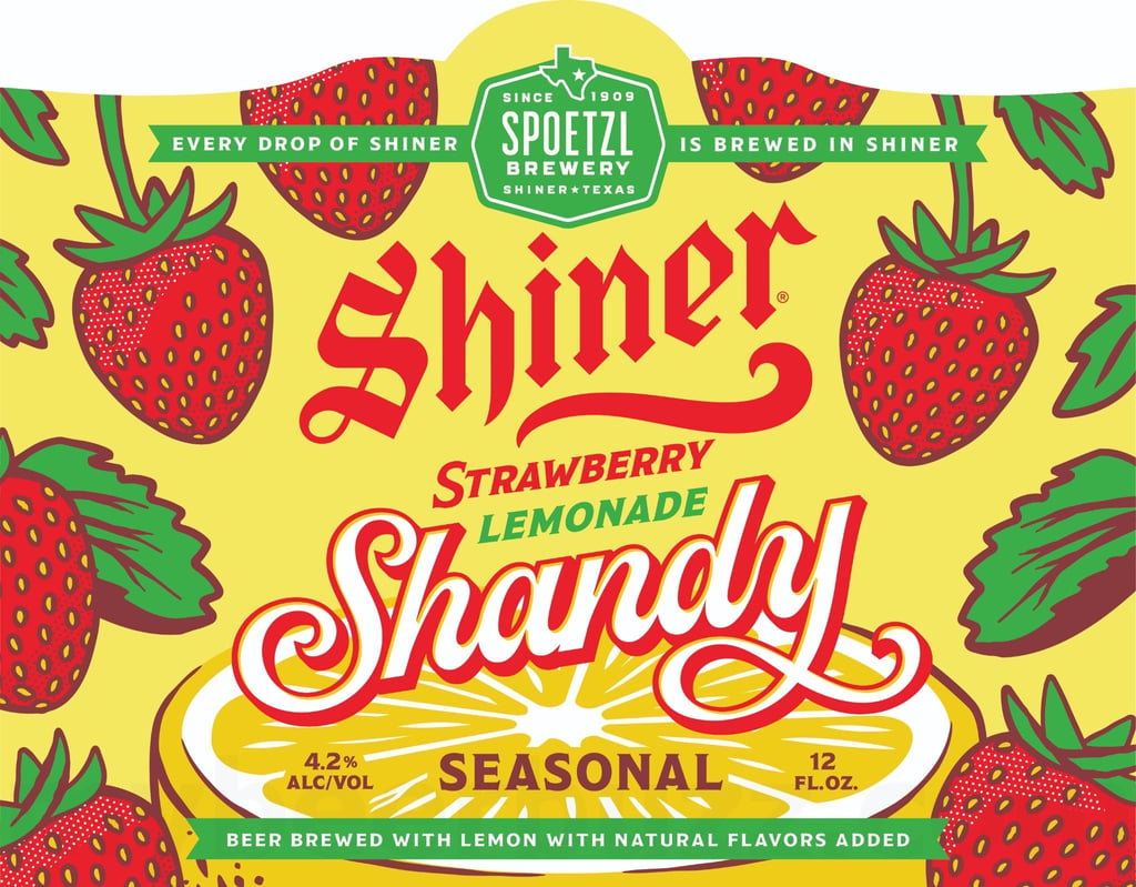 Shiner Raspberry Lemonade Shandy & Strawberry Lemonade Shandy 7 Shiner Strawberry Lemonade Shandy