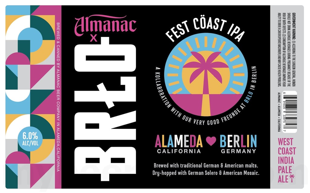 2026 Almanac Fest Coast IPA 16-oz Cans