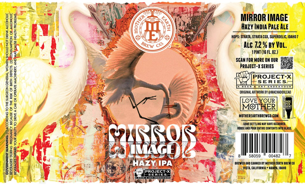 Mother Earth Brew Adding Free Fall Hazy IPA, Blended Reality, Renaissance, Mystical Misfit, Motor Skills, Cause & Effect, Liquid Spectrum, Mirror Image and Bourbon Barrel Mexican Chocolate Imperial Stout 9 Mother Earth Mirror Image