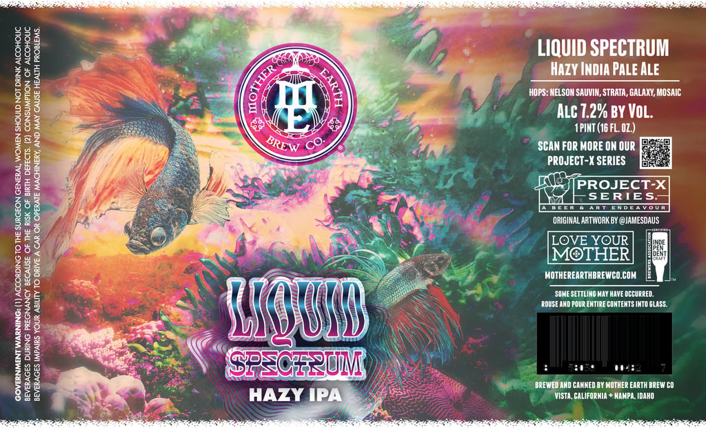 2026 Mother Earth Brew Liquid SPectrum 16-oz Cans