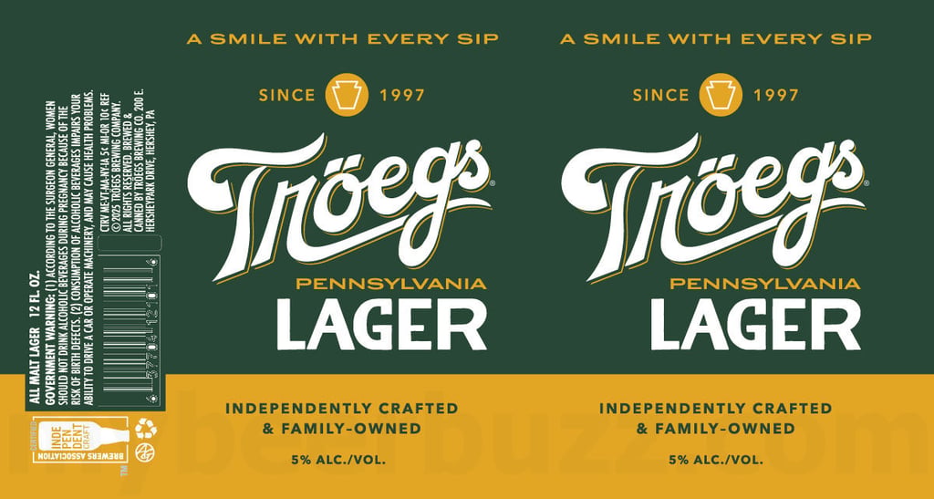 2026 Tröegs Pennsylvania Lager 12-oz Cans