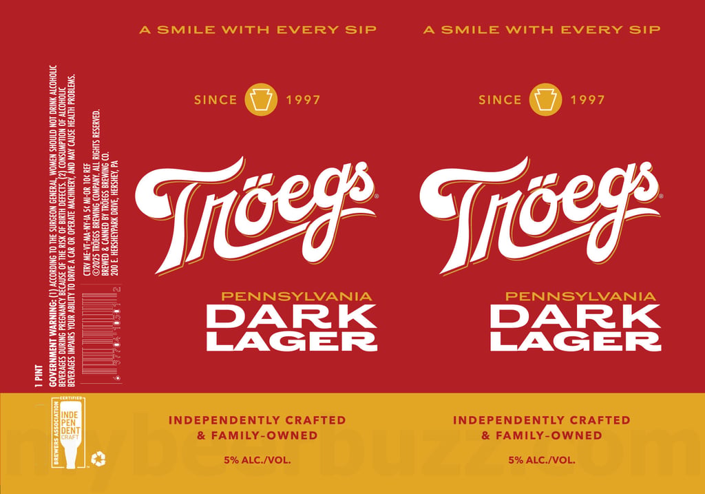 2025 Tröegs Pennsylvania Dark Lager 16-oz Cans