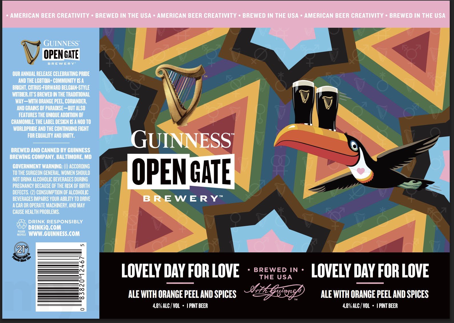 2026 Guinness Lovely Day For Love 16-oz Cans