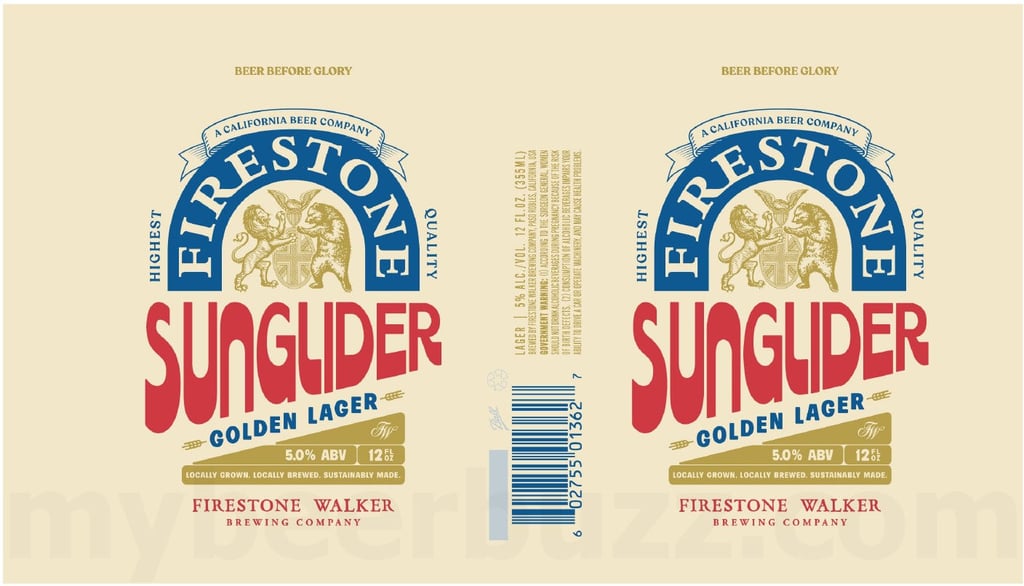 2025 Firestone Walker Sunglider 12oz Cans