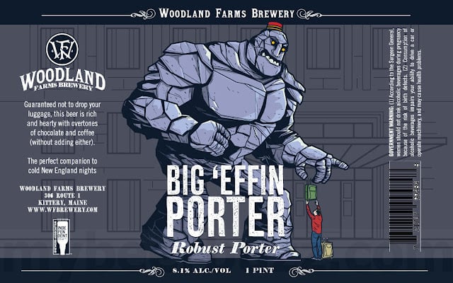Woodland Farms – Big ‘Effin Porter 16oz Cans