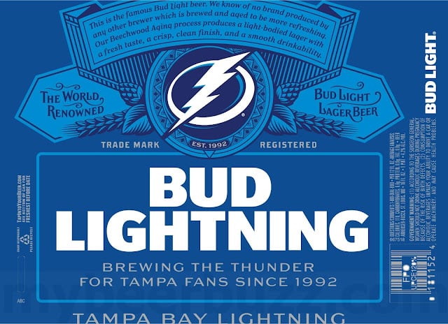 Anheuser-Busch Adding Bud Lightning For Tampa Bay Lightning Hockey