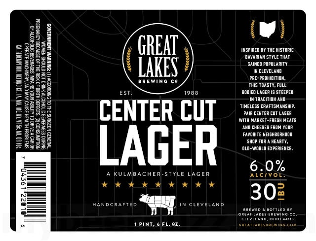 Great Lakes Adding Center Cut Lager Bottles