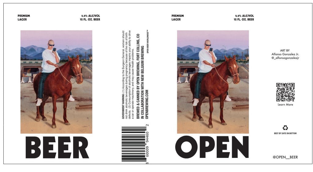 Open Beer Adding Premium Lager Collaborations