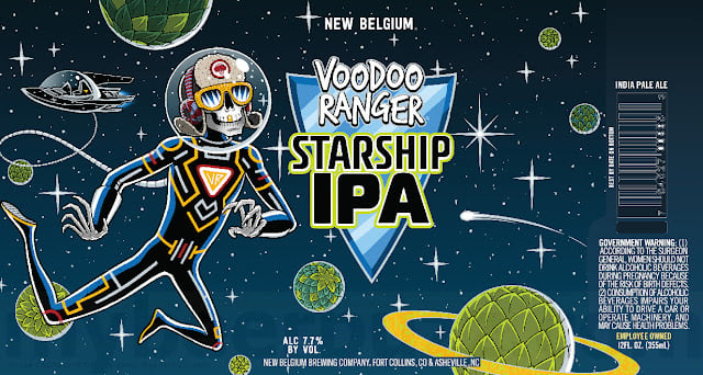 New Belgium Adding VooDoo Ranger Starship IPA & VooDoo Hop Avenger IPA