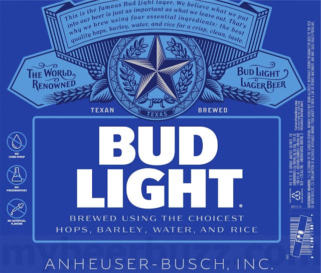 Bud Light Adding “No Corn Syrup” To Packaging