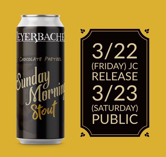 Weyerbacher Chocolate Pretzel Sunday Morning Stout Cans Coming 3/22