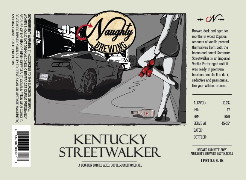 Naughty Brewing Releases Kentucky Streetwalker