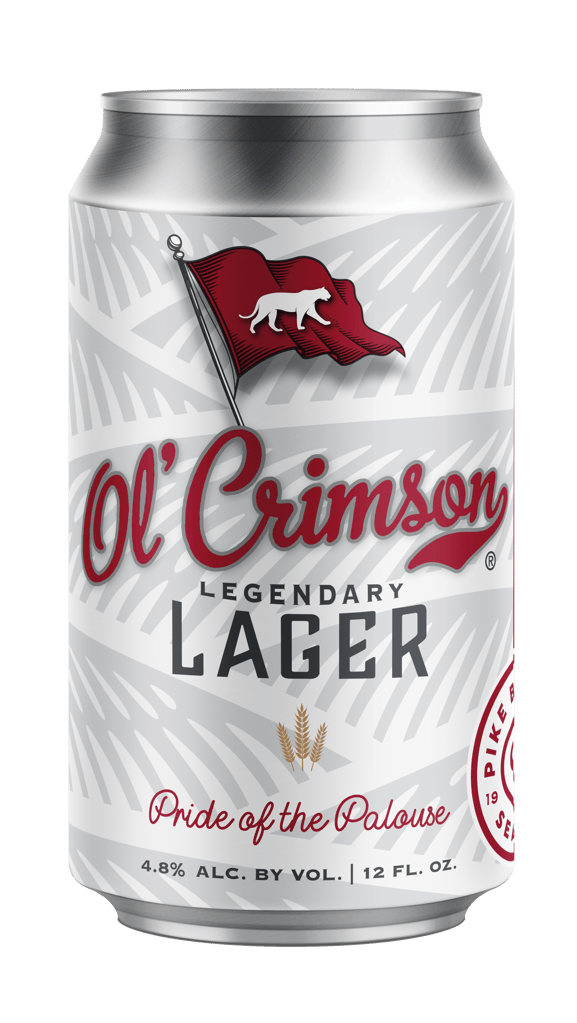 Pike Brewing Releases Special Ol’ Crimson Legendary Lager Supporting WSU’s Cougar Collective