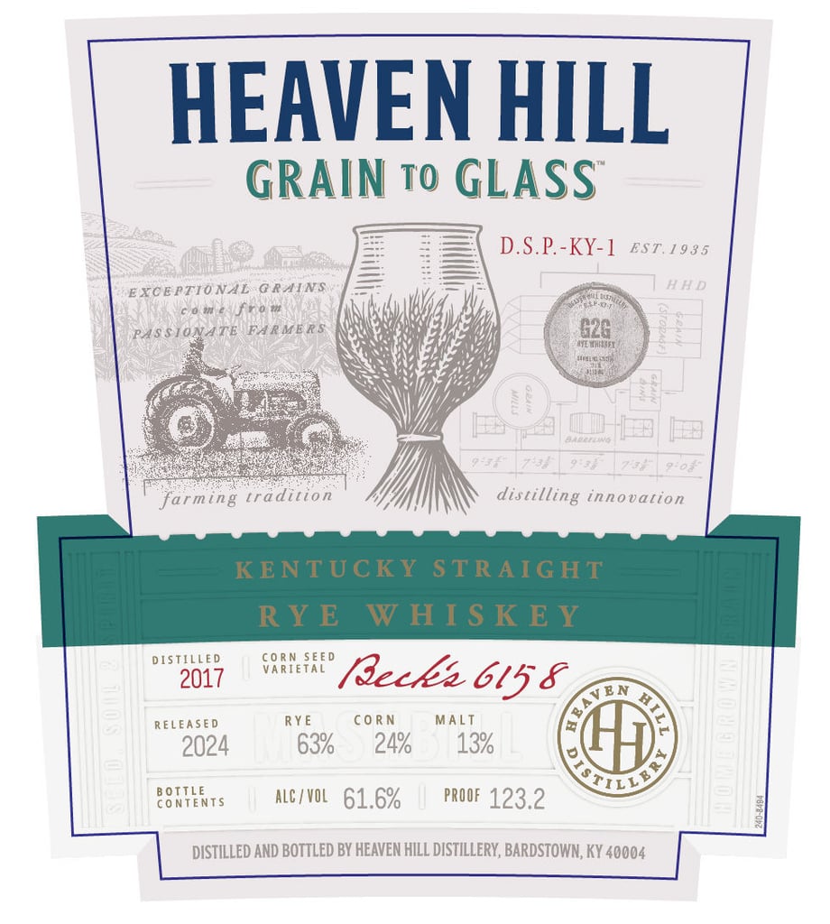 Heaven Hill Grain To Glass Kentucky Straight Rye Whiskey