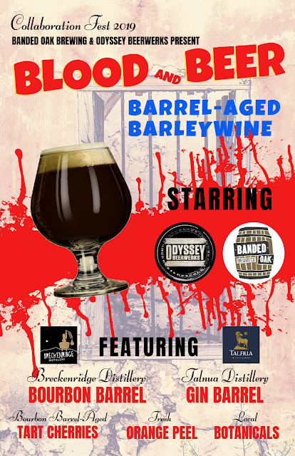 Odyssey Beerwerks and Banded Oak Brewing Collaborate On Blood & Beer Barrel-Aged Barleywine