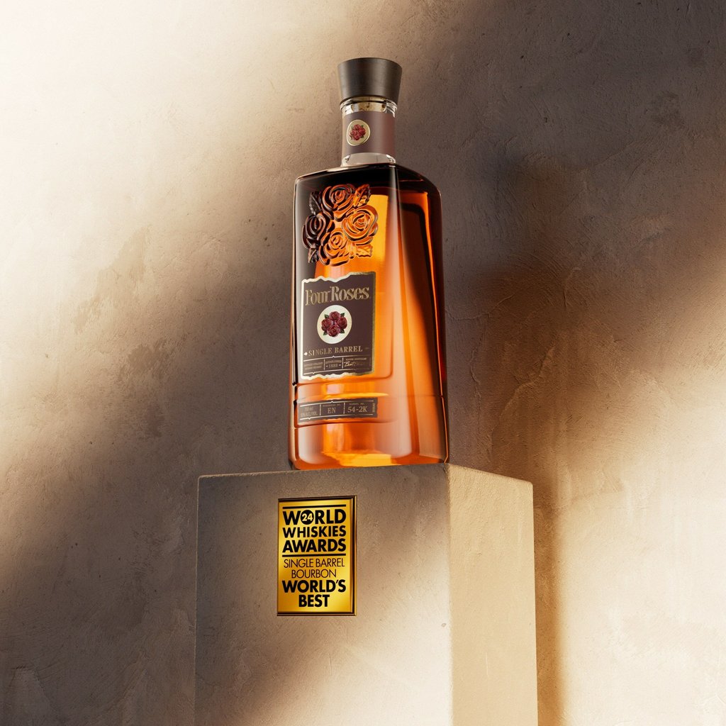 FOUR ROSES DISTILLERY WINS WORLD’S BEST SINGLE BARREL BOURBON AT 2024 WORLD WHISKIES AWARDS