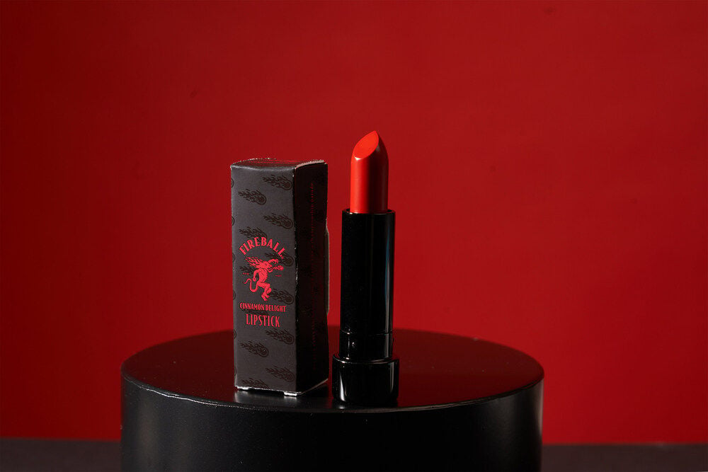 Kiss Football Season Goodbye with Fireball’s New Cinnamon Delight Lipstick, the Spiciest Game-Day Accessory Inspired by the World’s Hottest Couple