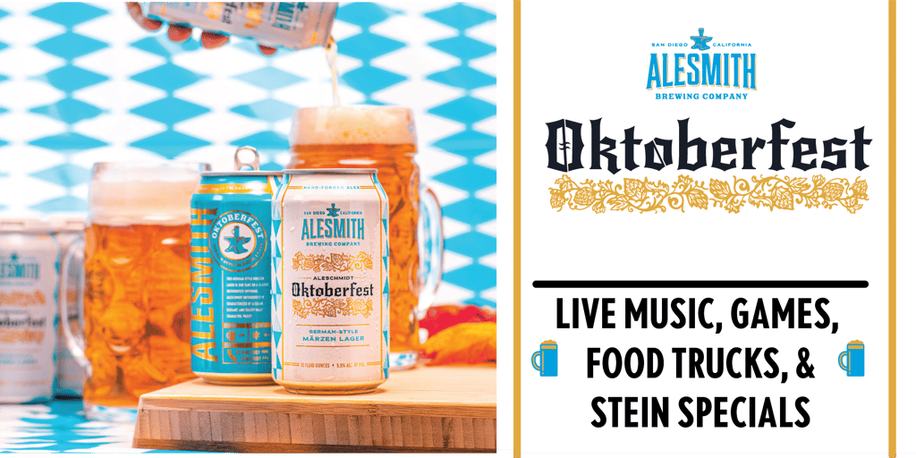 AleSmith Brewing Announces Annual Oktoberfest Celebration with Extra Weekend of Festivities