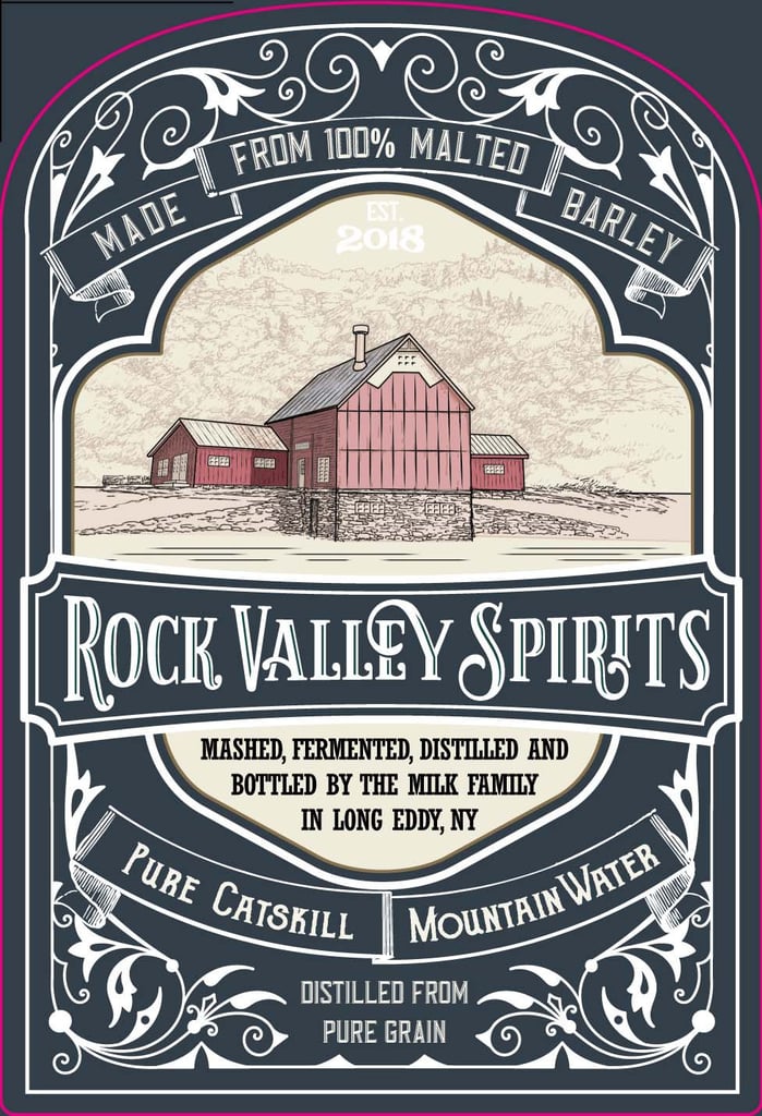 Milk Family Rock Valley Spirits Applewood Smoked Single Malt Whiskey