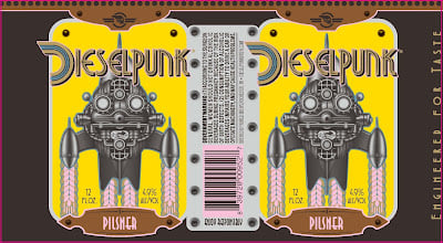 DieselPunk – Pilsner, Double IPA & Honey Amber Cans