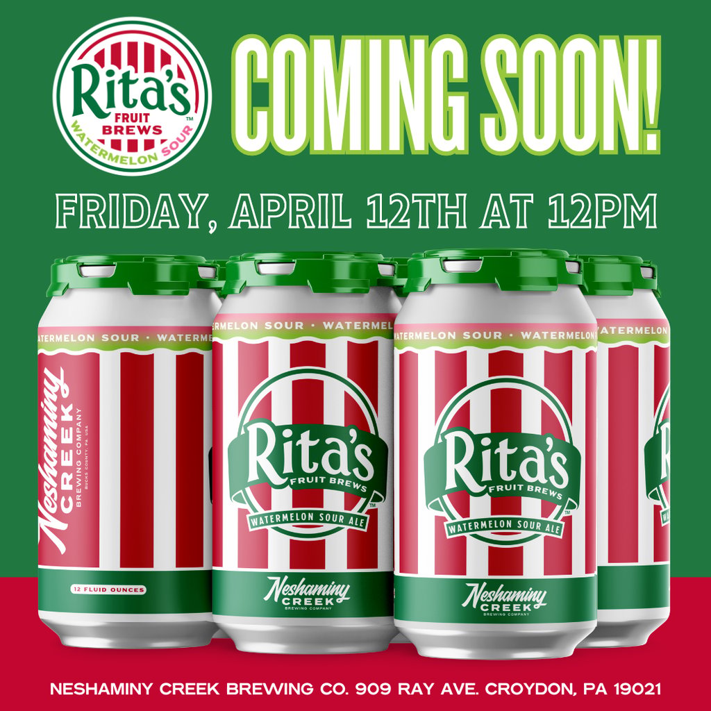 Neshaminy Creek Releases New Rita’s Fruit Brews Watermelon Sour and Expands Distribution