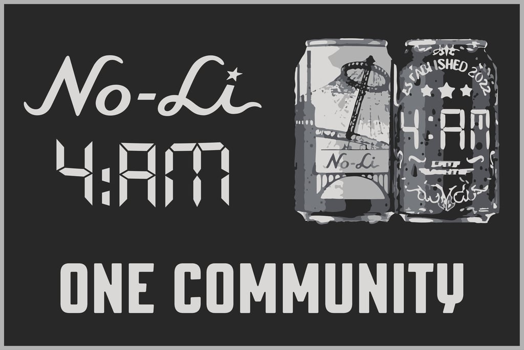 No-Li Brewhouse and 4:AM Vintage & Hype Shop Unveil T-Shirt Project to Strengthen Community Bonds