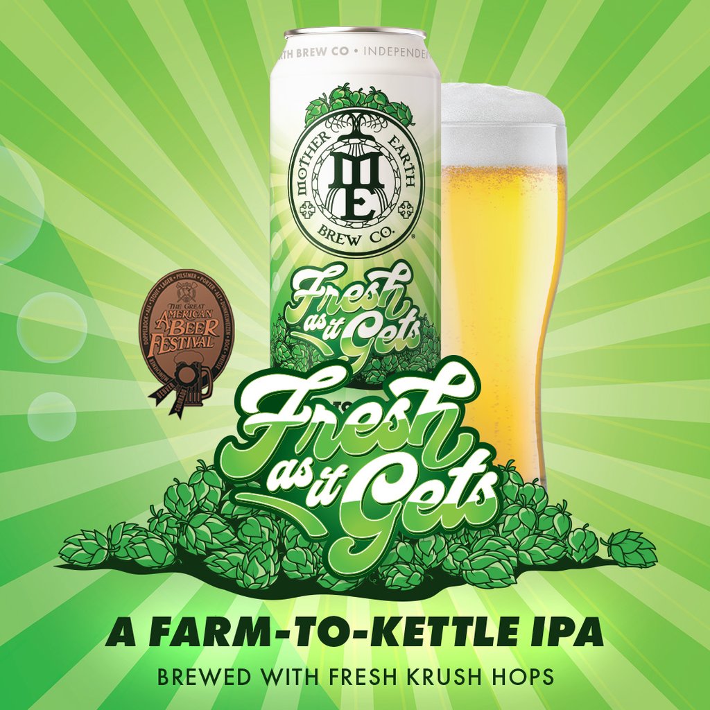 Mother Earth Brew Co Releasing Fresh As It Gets