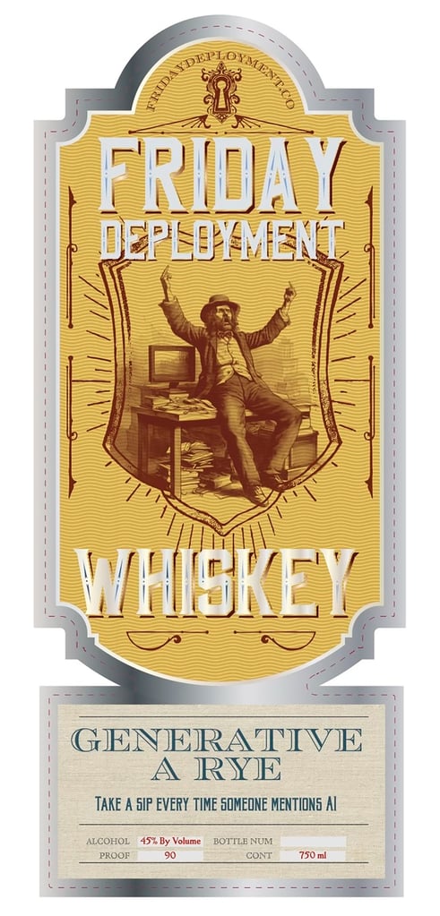 The Block Distilling Generative A Rye Friday Deployment Whiskey
