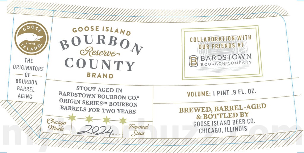Goose Island Adding 2024 Bourbon County Brand Two Year Reserve Stout, Cask Finish, Rare & Single Barrel Collaborations: Bardstown, Jack Daniel’s & Mystery