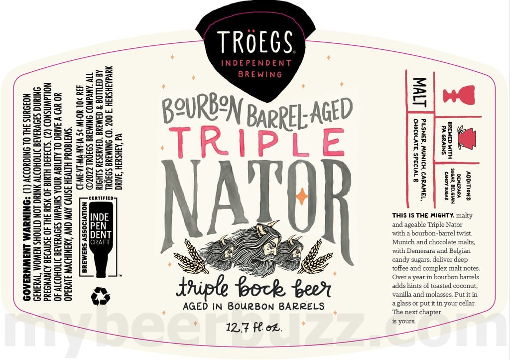 Tröegs Updating Splinter Series Bourbon Barrel-Aged Triple Nator, Bourbon Barrel-Aged Mad Elf Grand Cru & Bourbon Barrel-Aged Mad Elf
