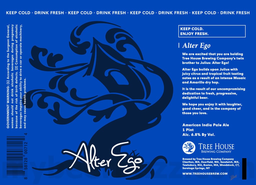 Tree House Brewing Adding Alter Ego, Super Treat, Luminosa Squeeze, Aaalterrr Ego, Haze & Texture