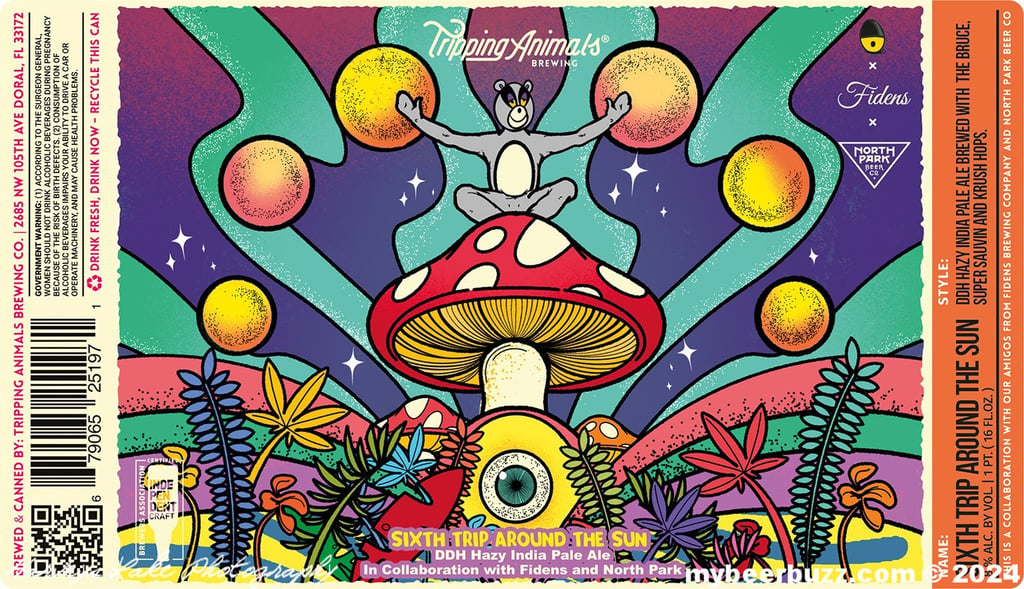 Tripping Animals Collaborating On Six Years On Earth, Crispy Six Years, Even More Six Years Fluff & Sixth Trip Around The Sun Collaborations