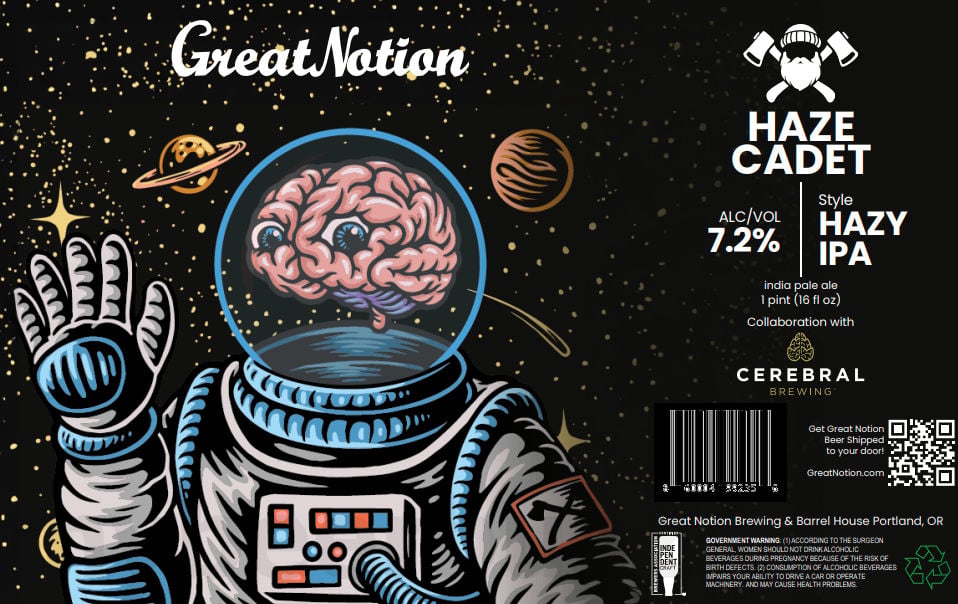 Great Notion Adding Haze Cadet Collaboration, Easy Lift, Sup Dog, Fresh Hop Van Beer, Fresh Hop Laser Wolf & Feniks