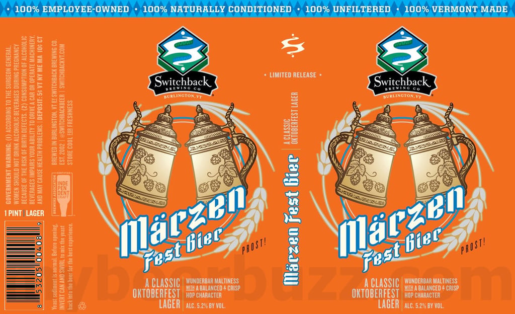 Switchback Brewing Adding Märzen Fest Bier