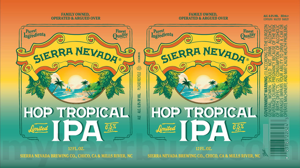 Sierra Nevada Adding Hop Tropical IPA