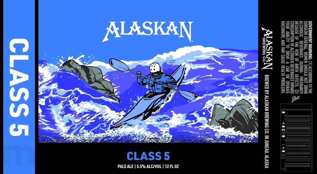 Alaskan Adding Class 5, Ascender, Good Odds, 40th Anniversary Ale, Ridge Break, Hard Line & Winter Ale